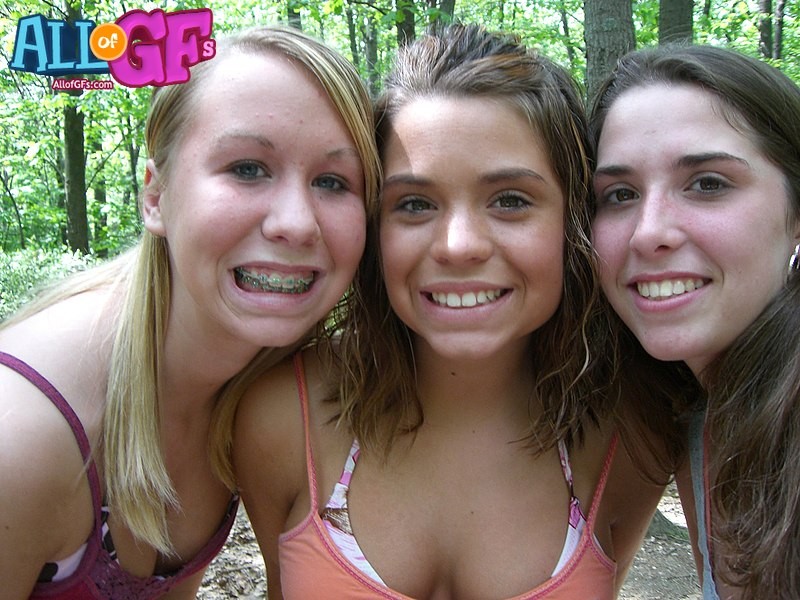 X girl friends naked camping #68211322