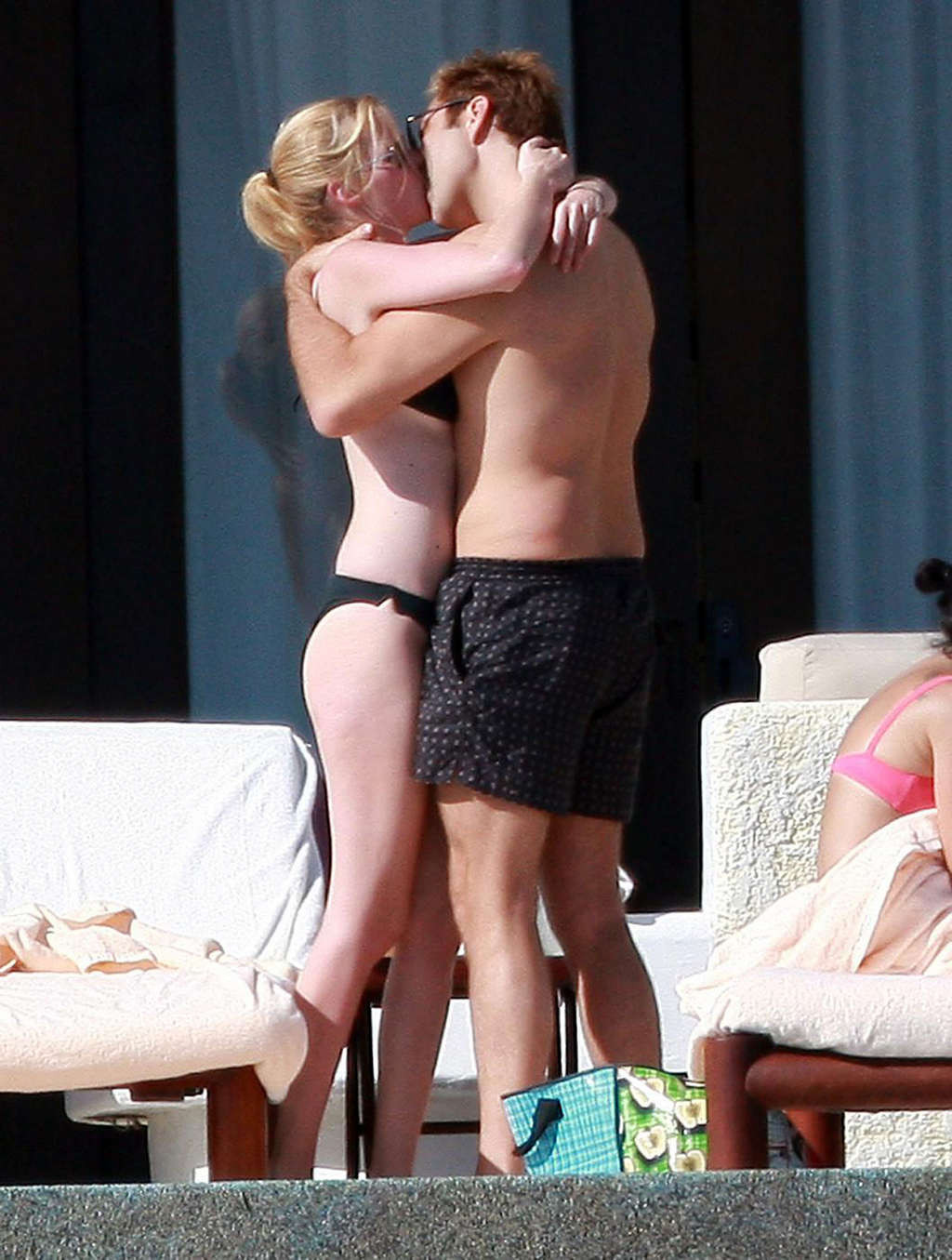 Lara Stone having fun in bikini on yacht and showing her nice tits #75339112