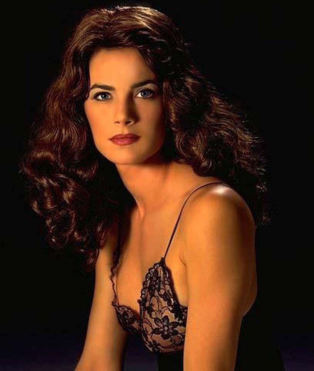 Terry Farrell exposing her nice big breast in see thru dress paparazzi pictures #75322841