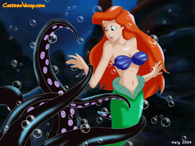 Young and beautiful Ariel has fallen into the clutches of the evil Ursula #69379415