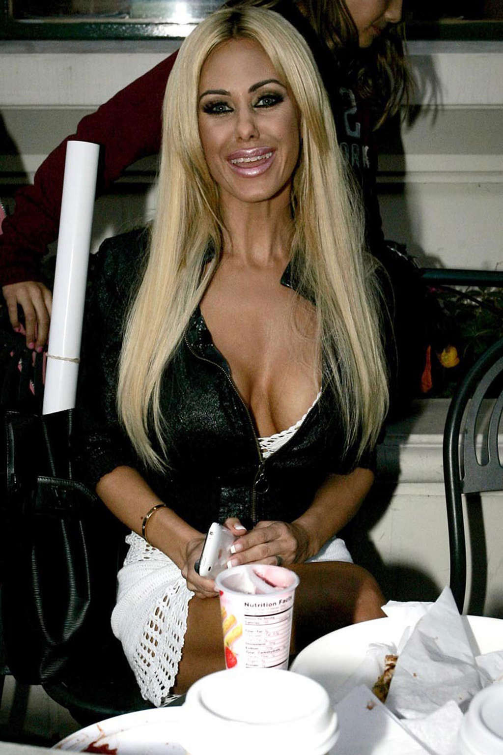 Shauna Sand nice upskirt and nipple slip paparazzi pictures #75373349