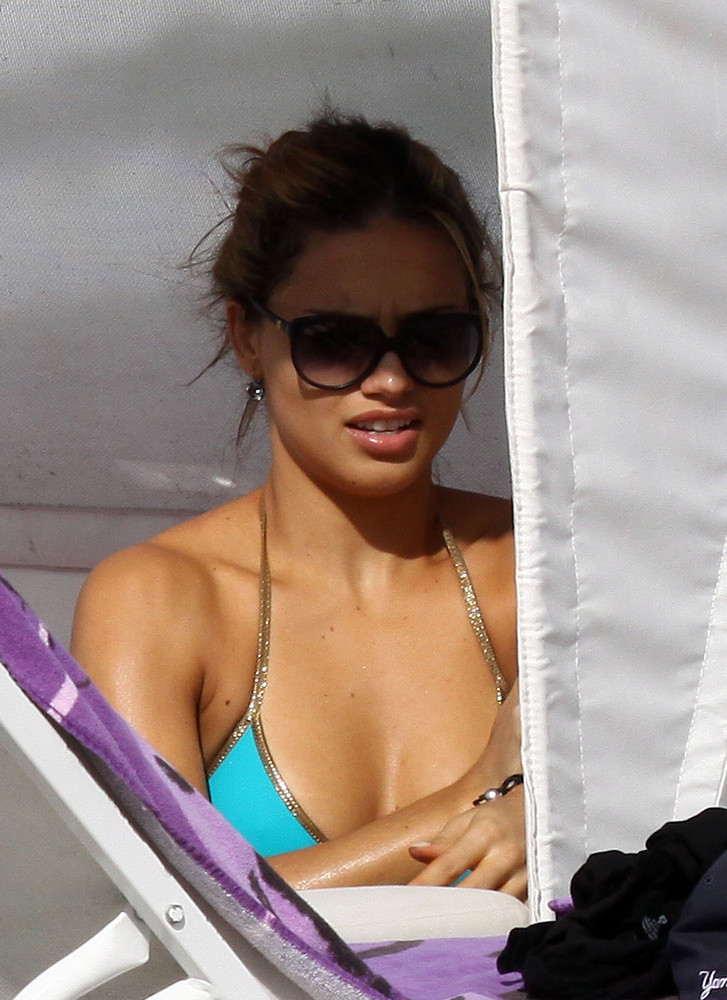 Adriana Lima modelling and posing in wet bikini #75330571