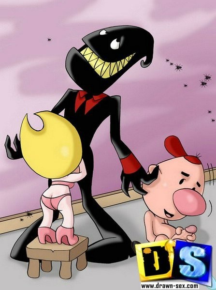 Billy y mandy en el famoso sexo de dibujos animados
 #69713365