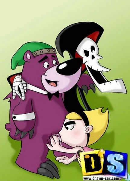 Billy y mandy en el famoso sexo de dibujos animados
 #69713371