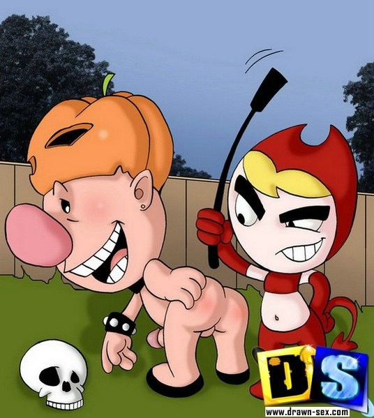 Billy and Mandy in famous cartoon sex #69713374