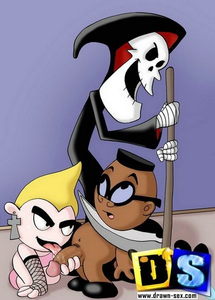 Billy and Mandy in famous cartoon sex #69713383