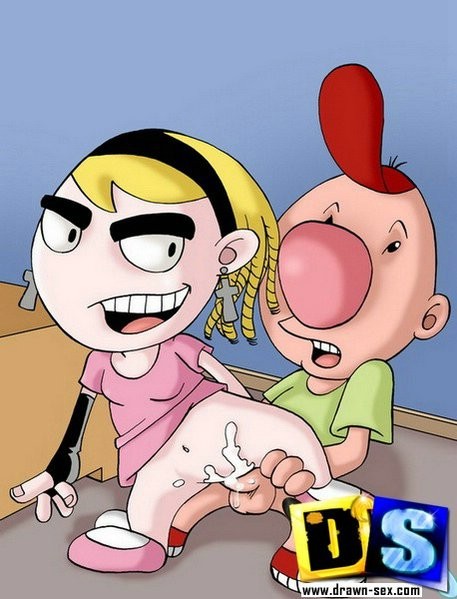 Billy y mandy en el famoso sexo de dibujos animados
 #69713399