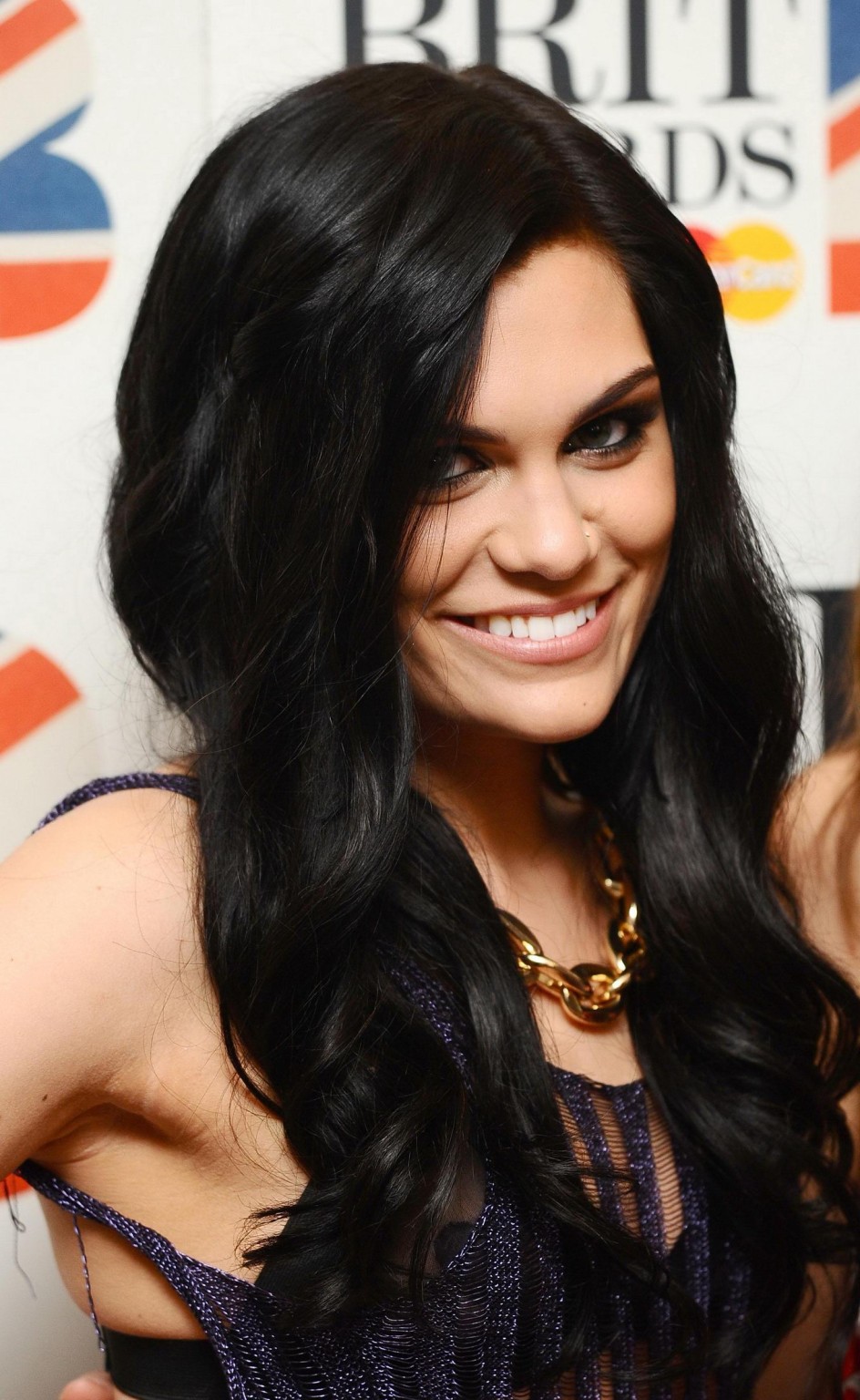 Jessie J wearing lingerie  see through dress at the BRIT Awards nominations in L #75276222