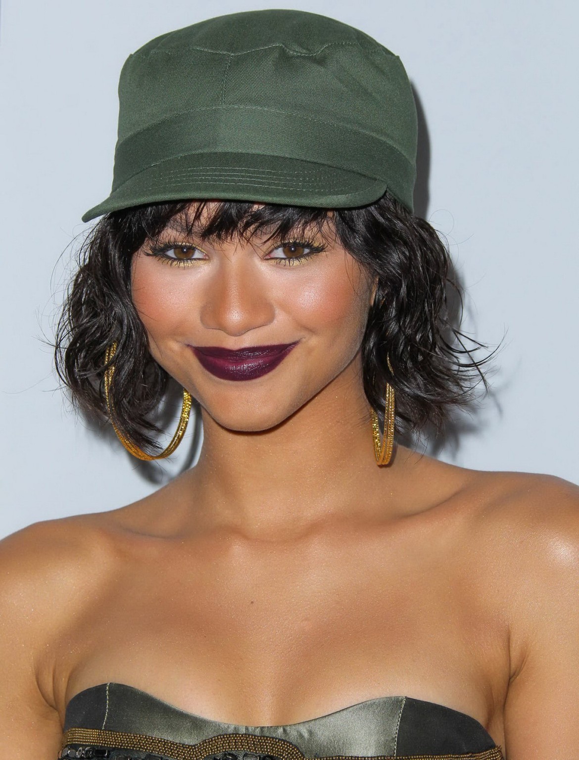 Zendaya Coleman shows off her boobs in a tiny belly top at BMI RB Hip Hop Awards #75187487