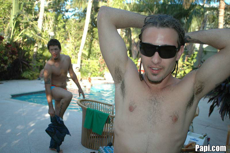 These hot gay boys want to party with you in their pool party in your area #76908744