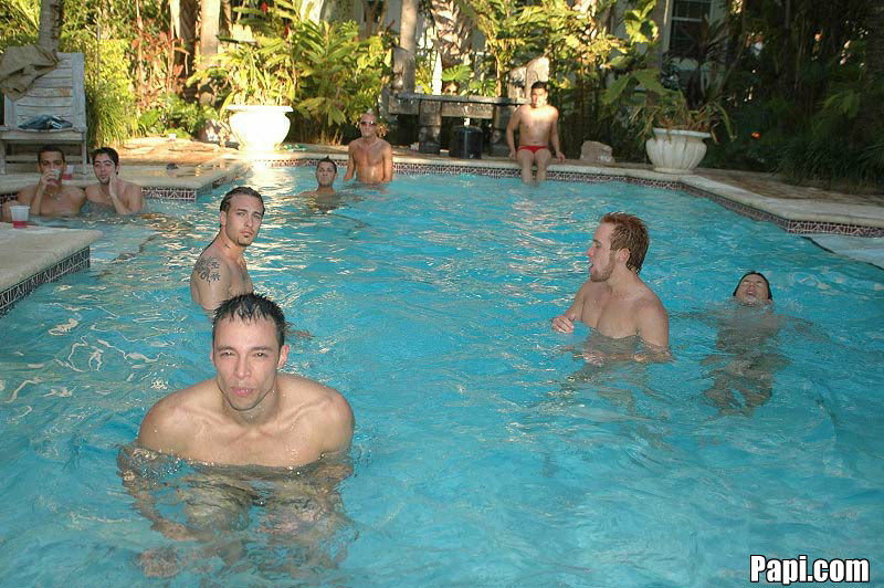 These hot gay boys want to party with you in their pool party in your area #76908840