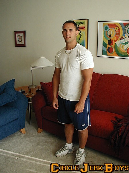 Cute amateur hunk in a t-shirt #77002379