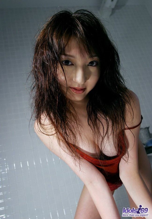 Japanese cutie Airu poses nude shows ass and pussy #69762470