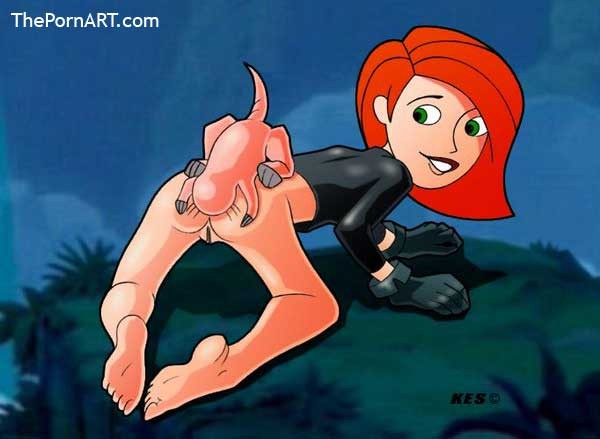 Kim Possible get fucked in every hole, her tired pussy is so wet #69519506