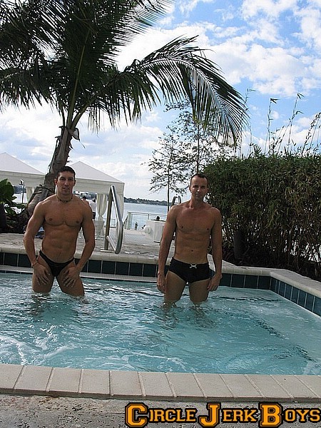 Two hunks in speedos #77001775