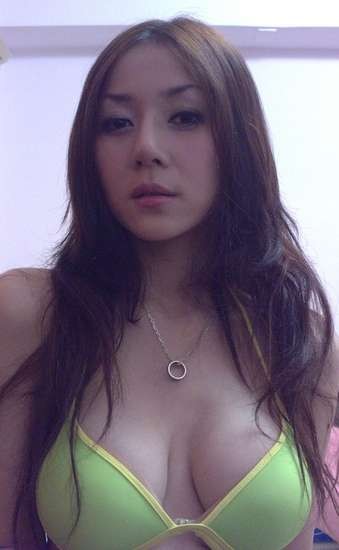 Cutie Asian with great tits wearing bikinis #69828174