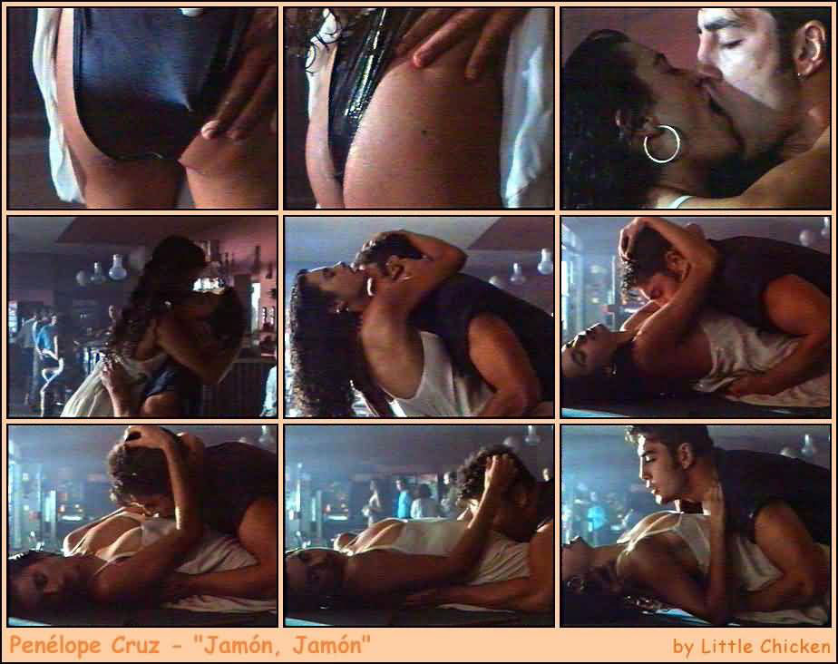 Penelope Cruz nude movie scenes and see thru paparazzi pics #75440973