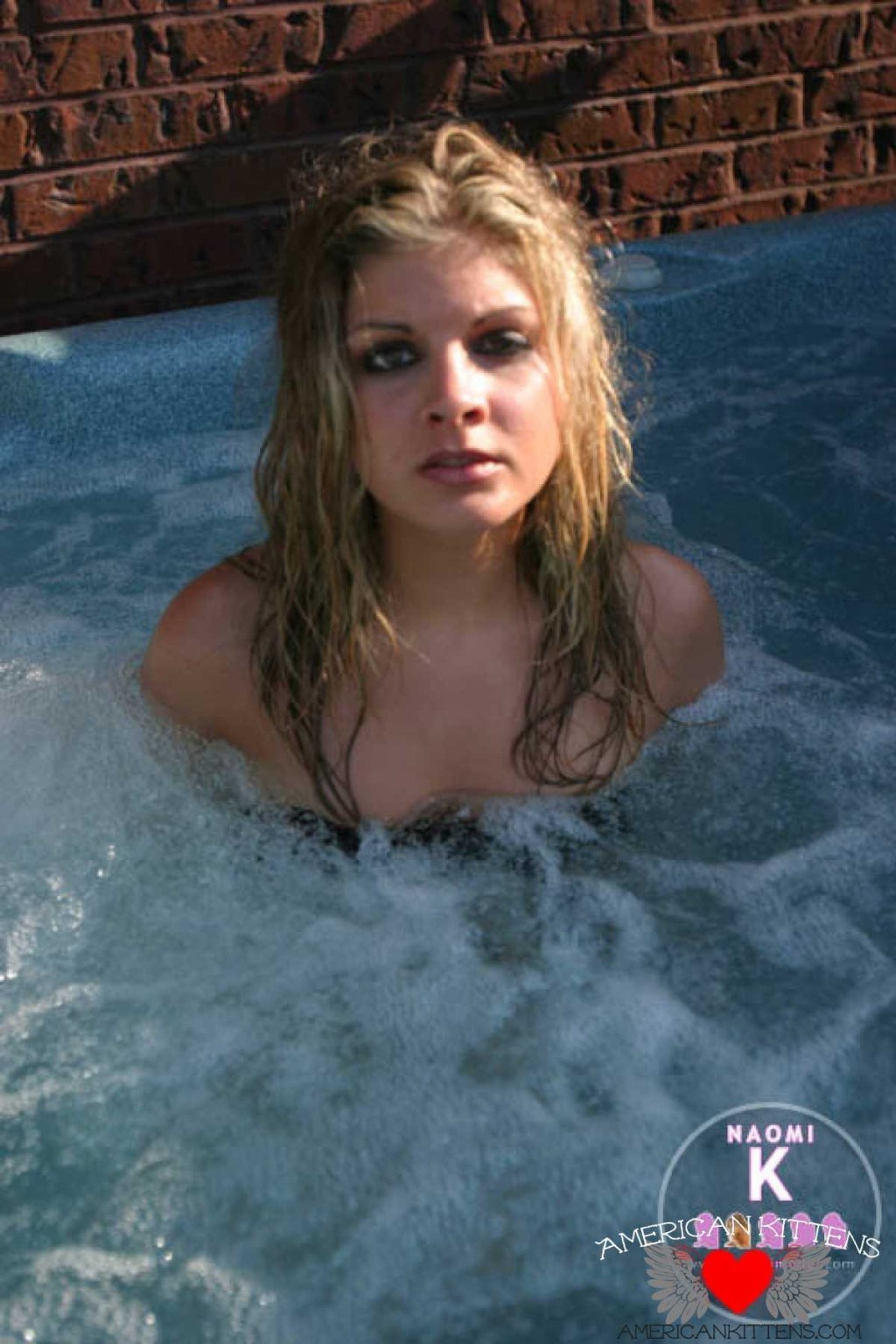 Naomi wearing a sheer black wicked weasel bikini in the hot tub she looks amazin #77166483