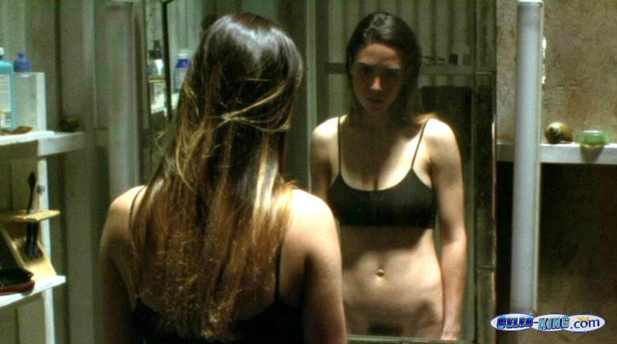 Jennifer Connelly showing her nice big tits in see thru #75403309