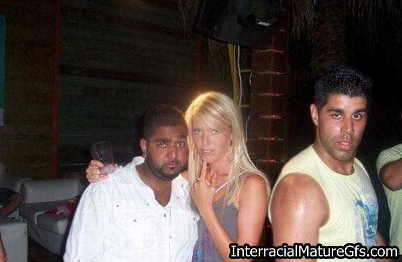 Interracial Mature Girlfriends taking black cock #73462087