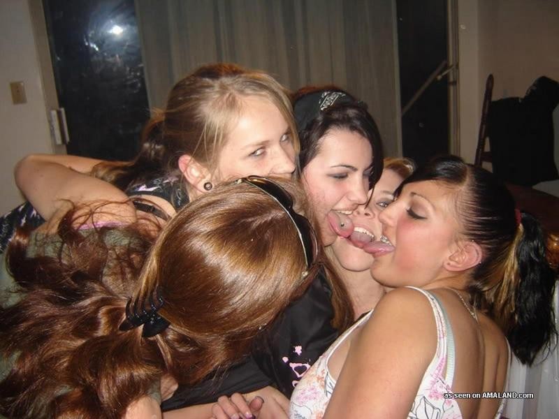 Naughty amateur lesbians in kinky kissing spree #68023456