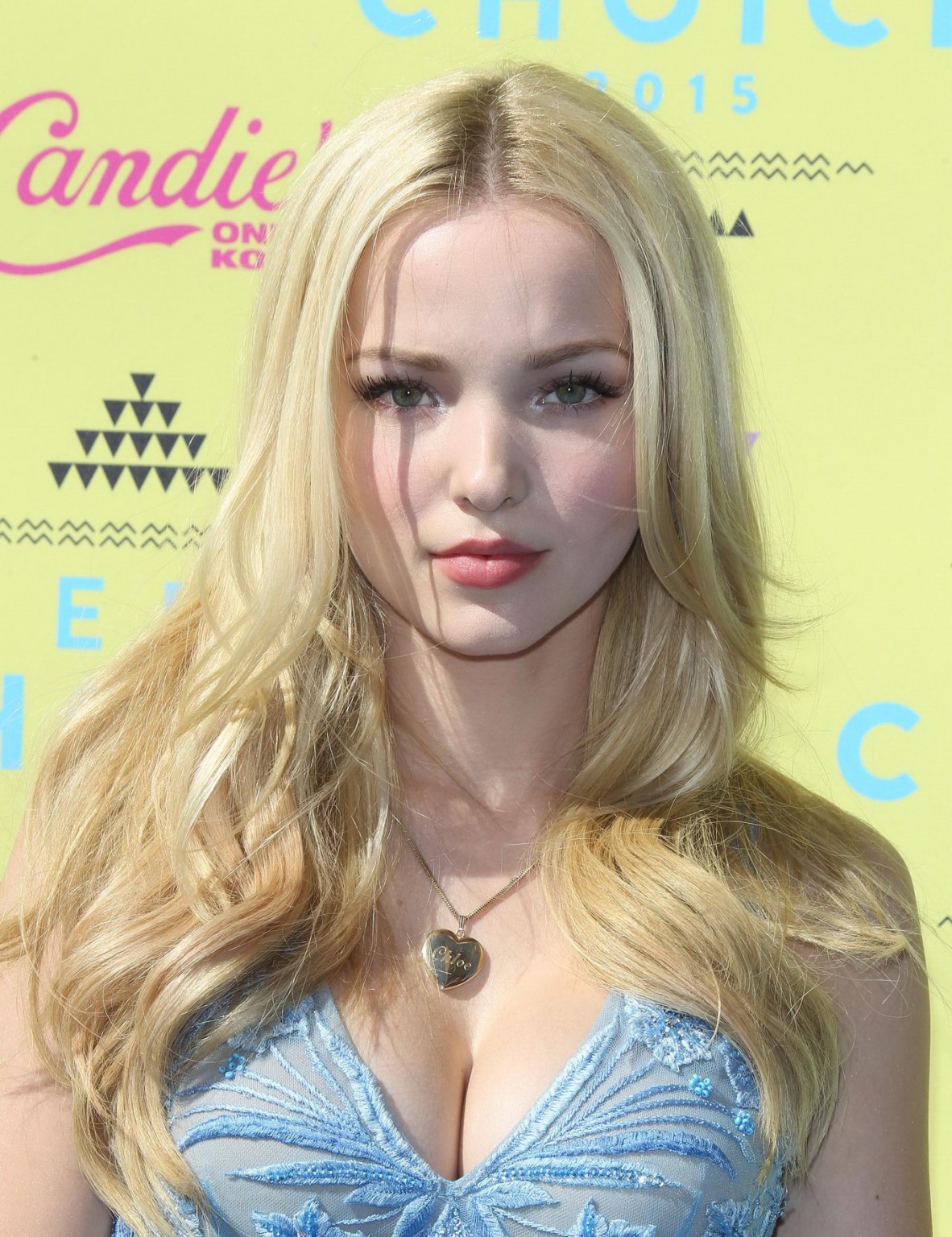 Dove Cameron busty and leggy in see through mini dress #75154088