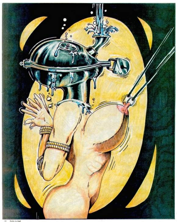 Horrible mujer atormentada en bondage
 #69696128