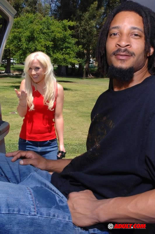 Black guy takes a blonde chick home for some fun #77842740