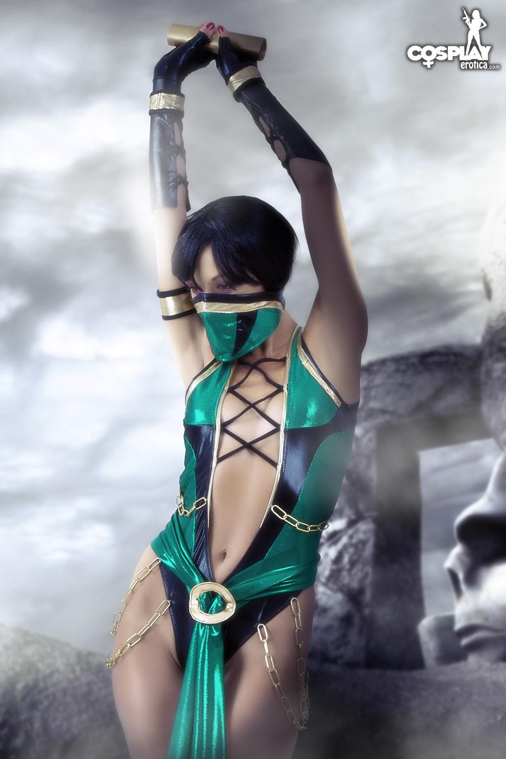 CosplayErotica  Jade Mortal Kombat nude cosplay #71046680