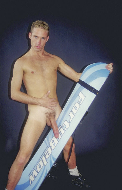 A smooth skateboarder stripping off n self sucking #76915960