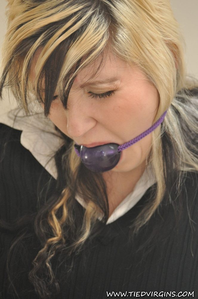 Naughty secretary is tied and gagged in the office #71627852