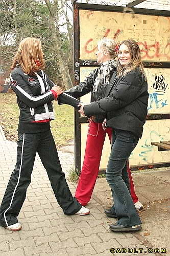 Lesbian wet trio licking wetness #78281490