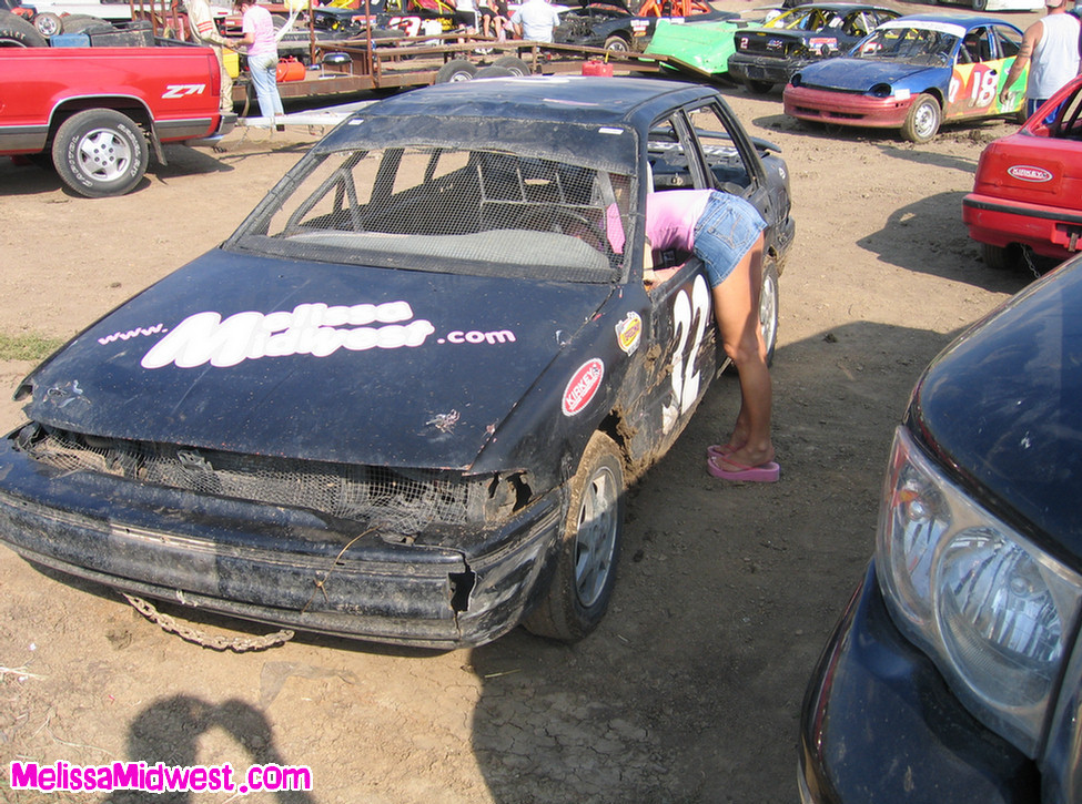 Melissa Midwest racing around and showing her pussy #67151571