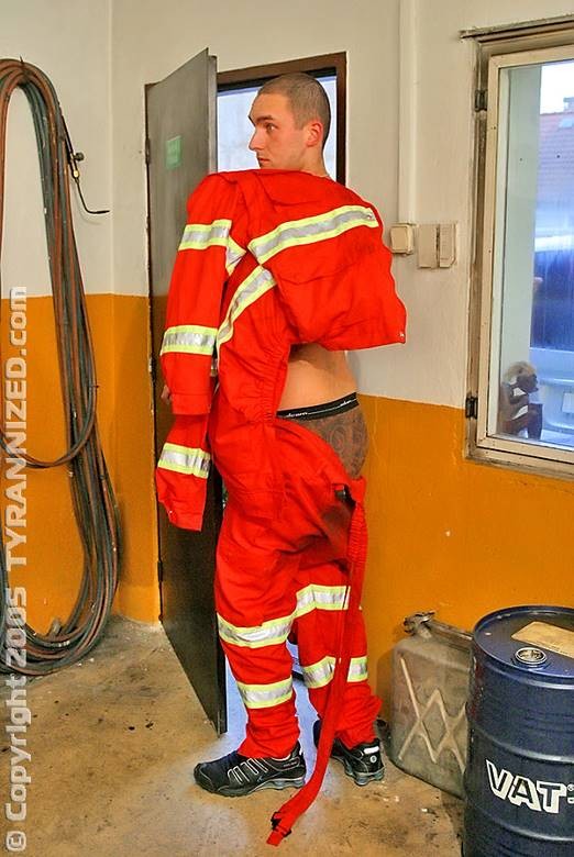 Bossy secretary humiliating and abusing cowering workman #72217066
