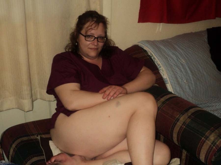 Real amateur bbw lady showing off her ass #71839430