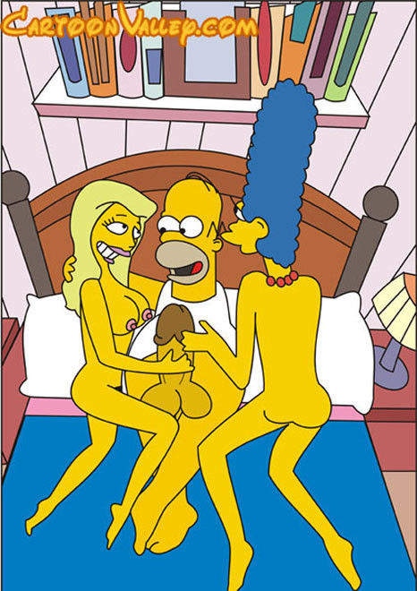 Lisa with big dildo fucked by perverted Bart Simpson #69637247