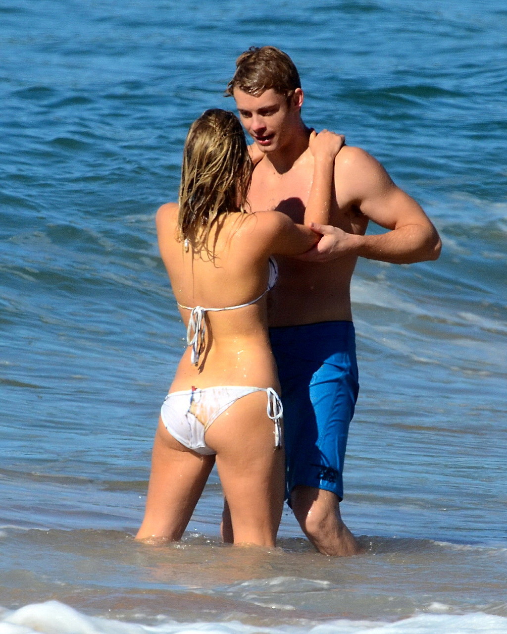 Samara Weaving bikini nip slip on the set of 'Home and Away'  #75255198