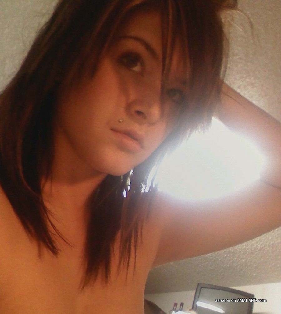 Sexy naked tattooed emo chick #68194920