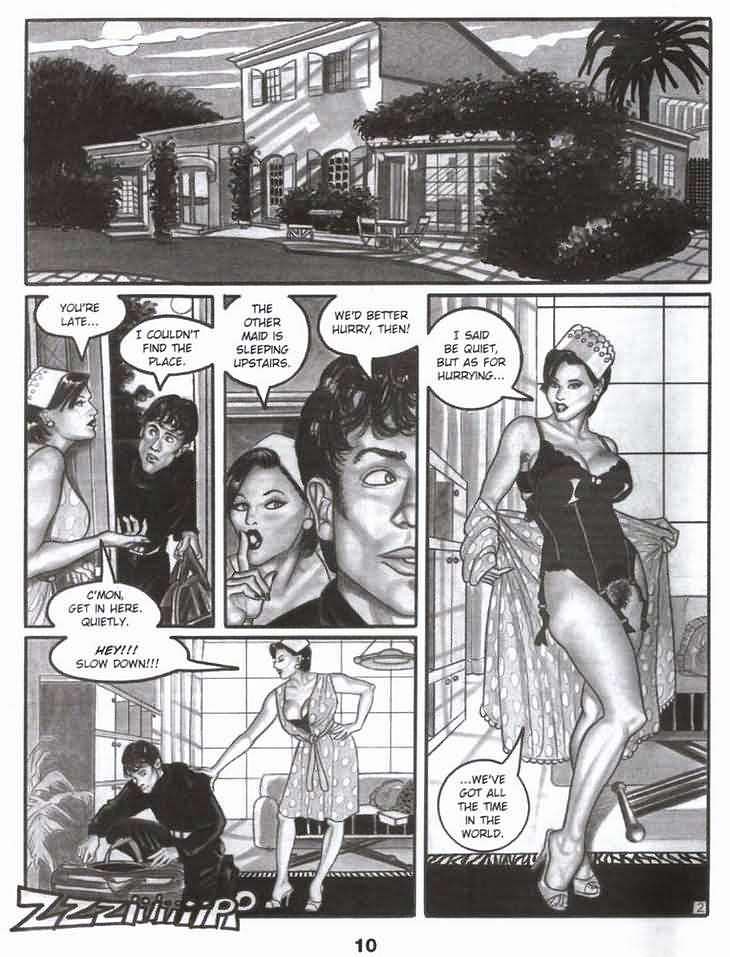 Bande dessinée classique sur le bondage sexuel
 #72229072