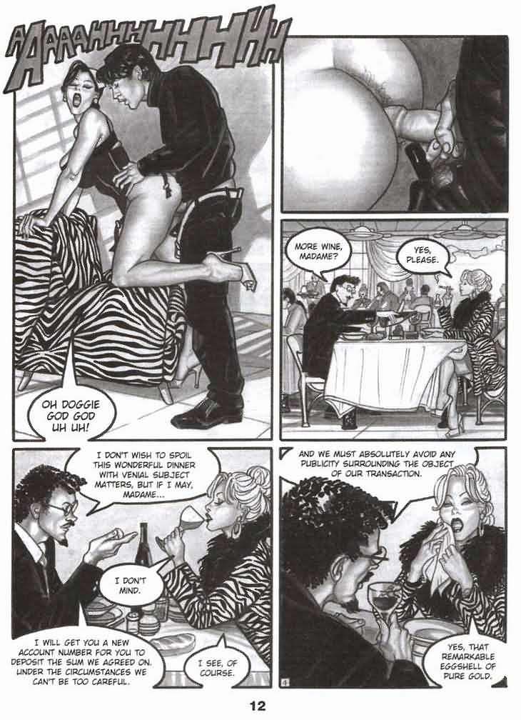 Bande dessinée classique sur le bondage sexuel
 #72229097