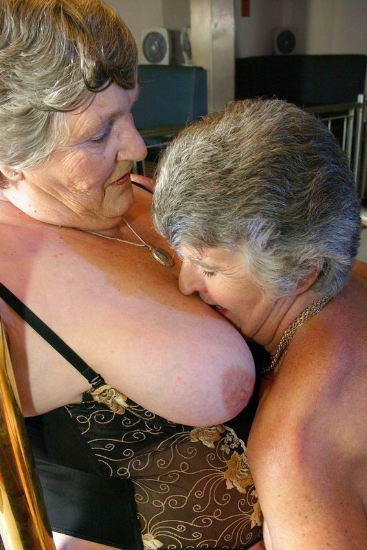 Two old busty British lesbians having fun #67200074