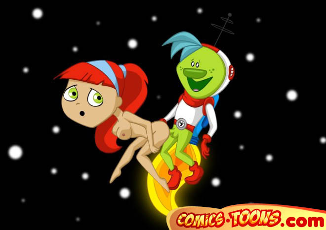 Young readhead gets cocks from aliens #69630348