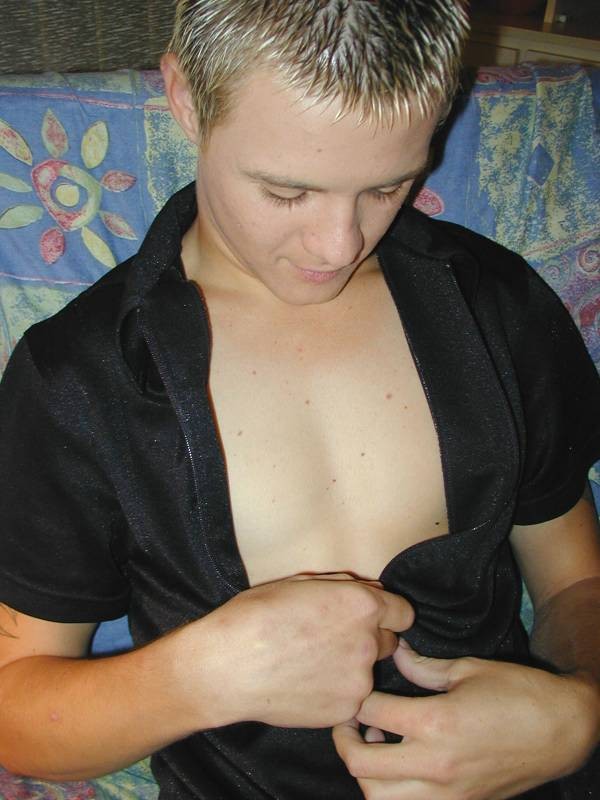 Young twink ryan plays with his uncut cock #77004641