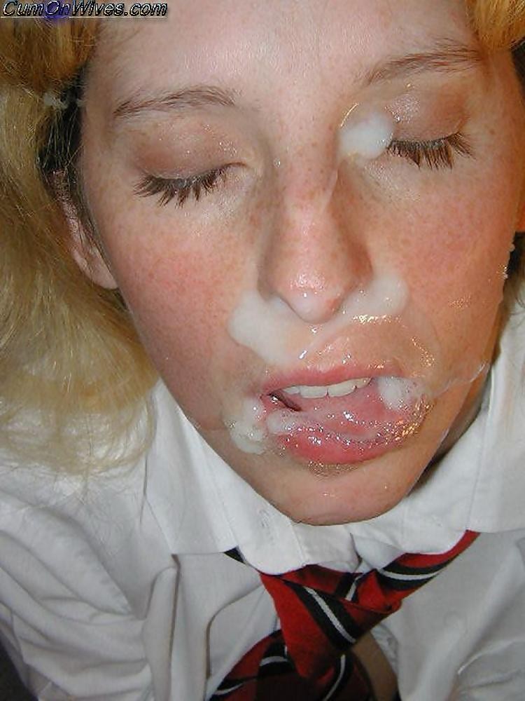 Amateur MILFs Get Messy Cum Facials #67677171