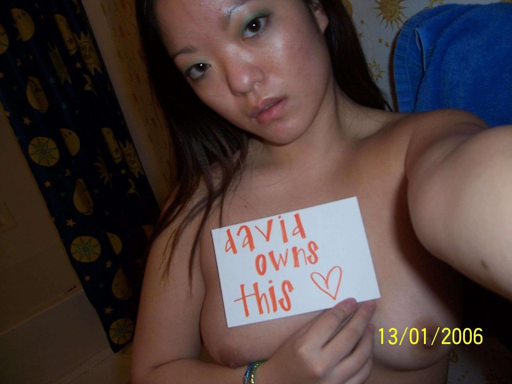 Girl posing and showing tits for Nate and David #69861761