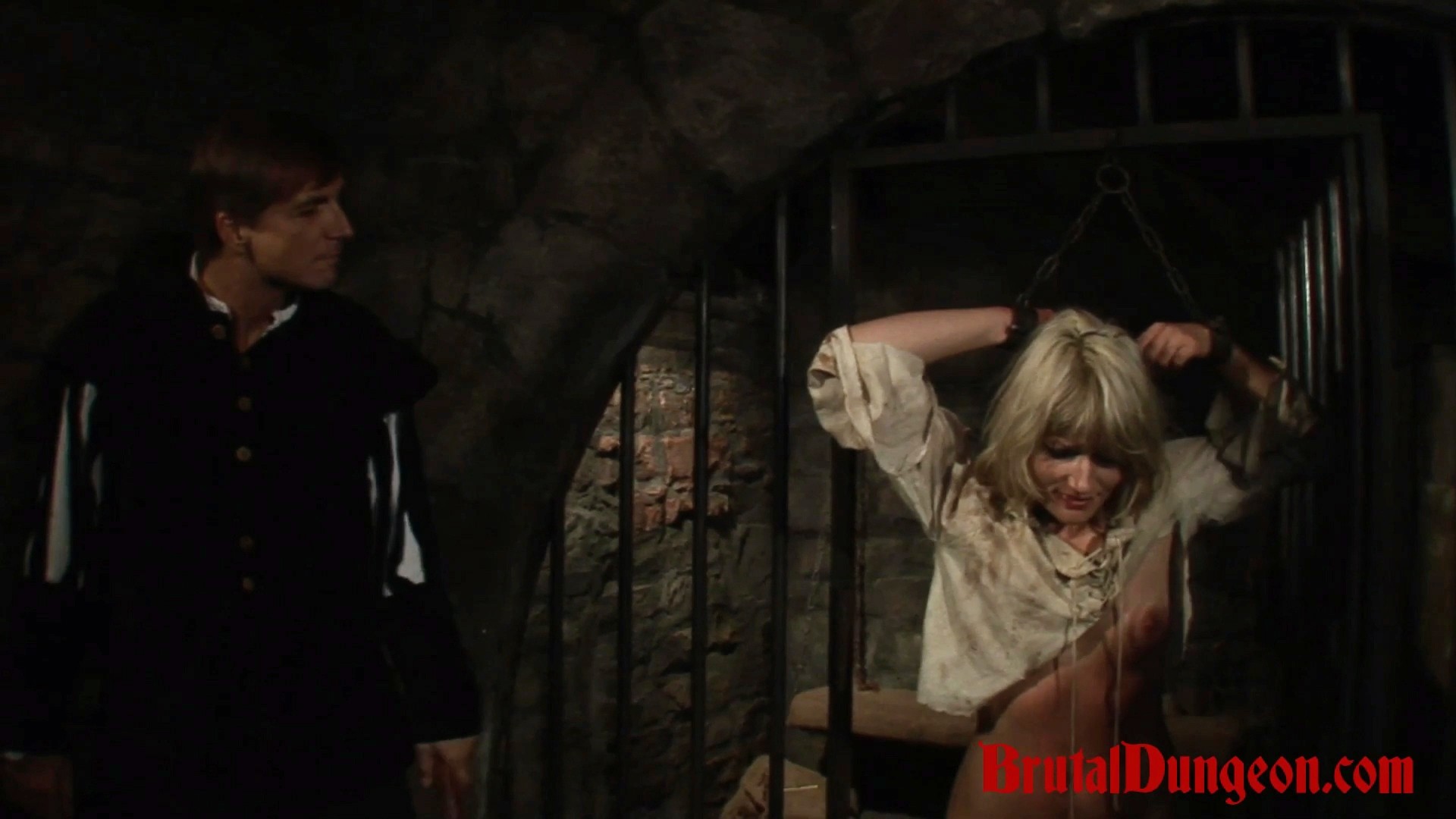 In our dungeon a young blonde wench is left without any food For #71914129