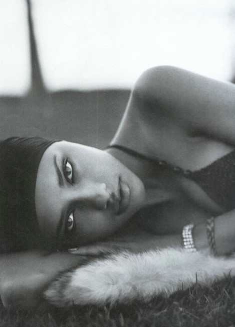 Sweet celebrity model Adriana Lima exposed perky tits #75408863