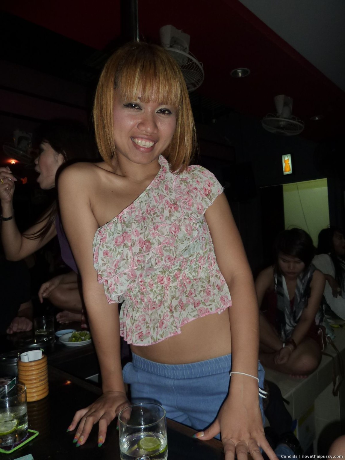 Hot Drunk walking street babes drinking and party hard asian pussy #67975640