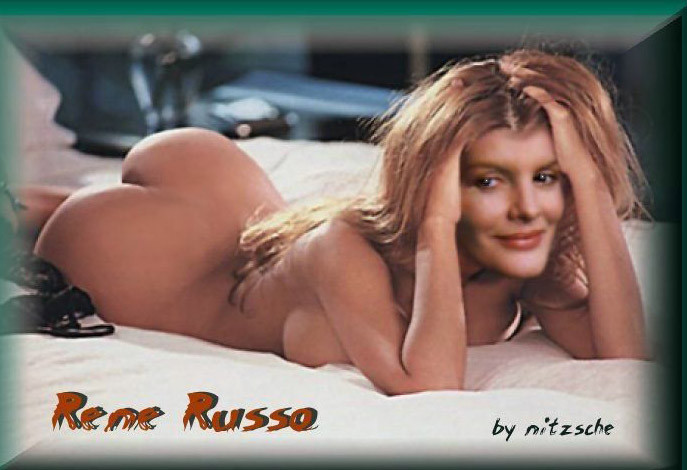 Hottie celebrity Rene Russo enjoying sucking huge stiff cock #75325914