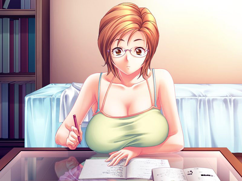 Sexy smart hentai school teacher with huge breasts fucks student #69685168